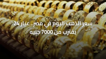 تحديثات الصاغة في مصر.. قفزة جديدة تدفع سعر عيار 24 نحو مستويات قياسية
